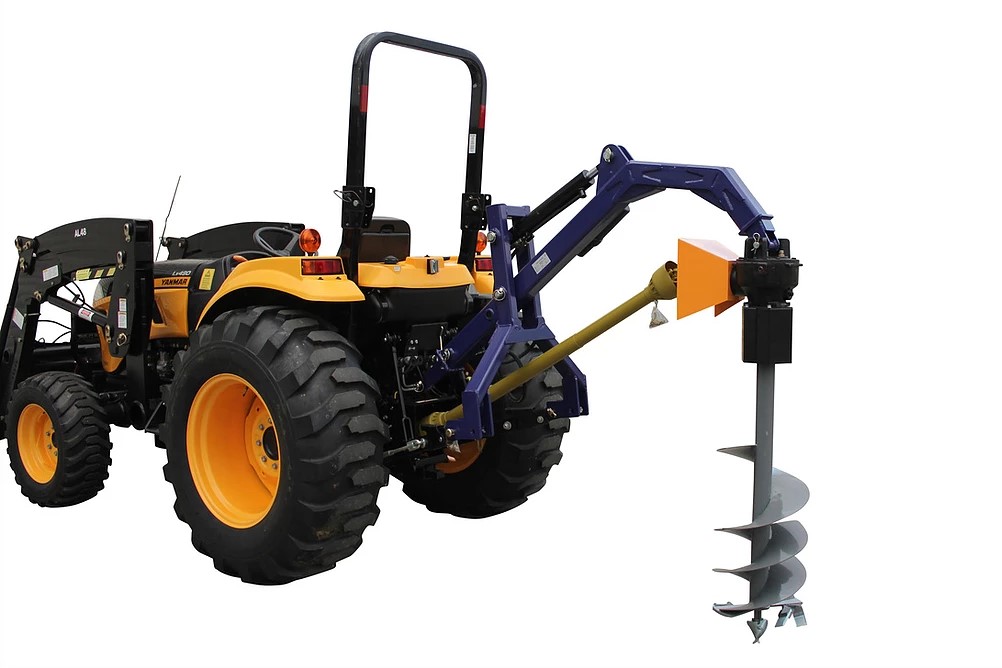 Post Hole Digger Heavy Duty, Tractor 3 Point Linkage Dissy Machinery