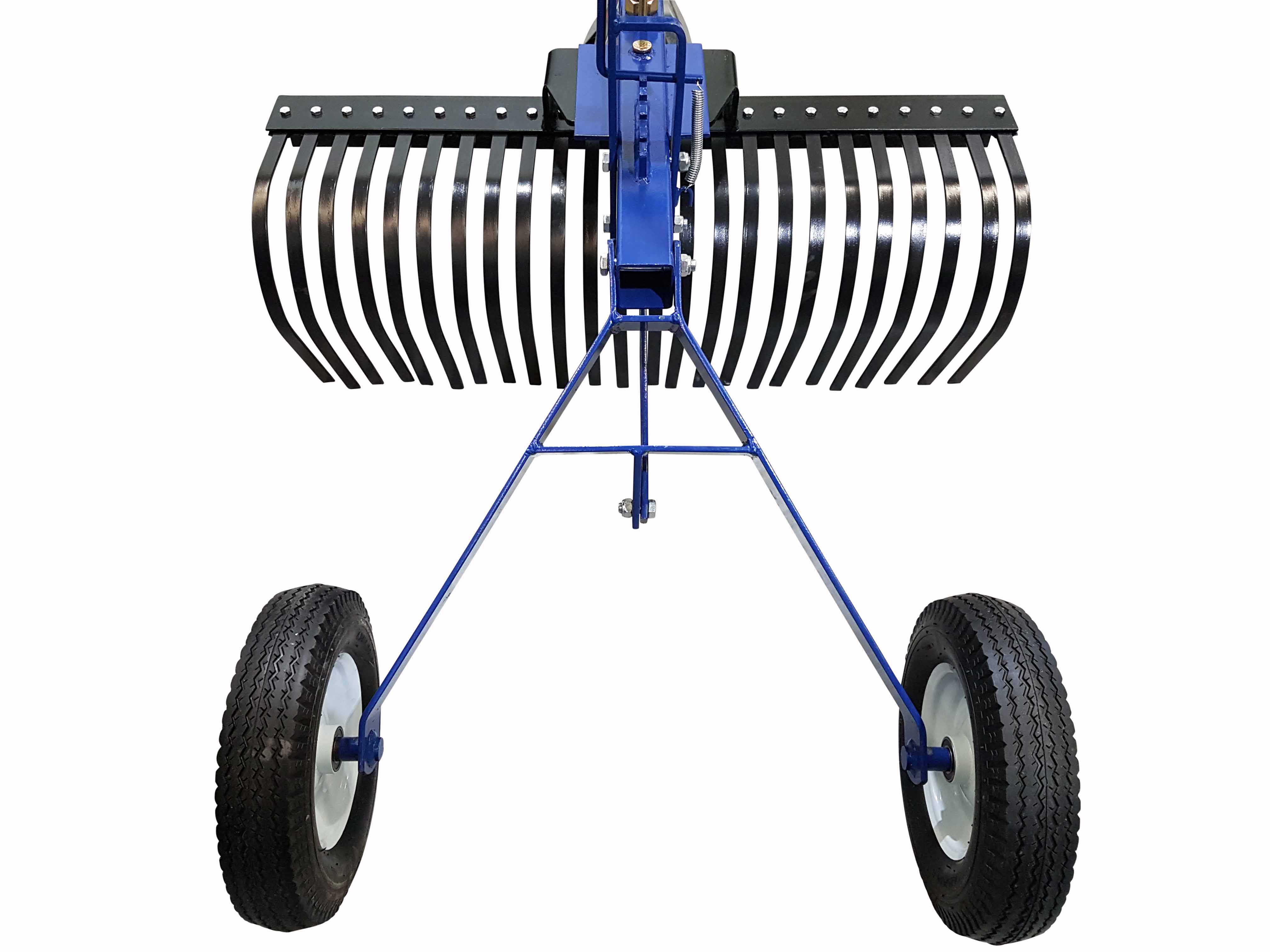 Landscape Stick Rake 4FT, ATV Tow Behind Dissy Machinery